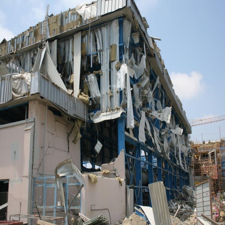 IDE Desalination Plant blast damage
